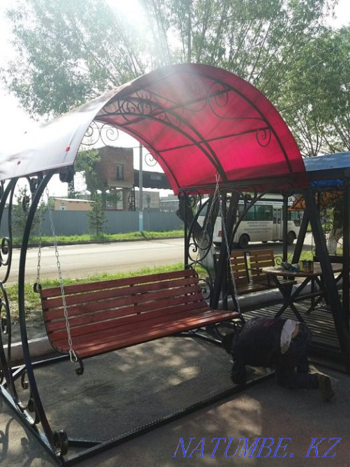 Мангал, качели, заборы, беседки, ворота, забор Петропавловск - изображение 2