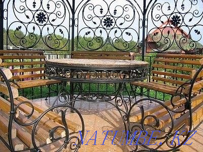 Мангал, качели, заборы, беседки, ворота, забор Петропавловск - изображение 3