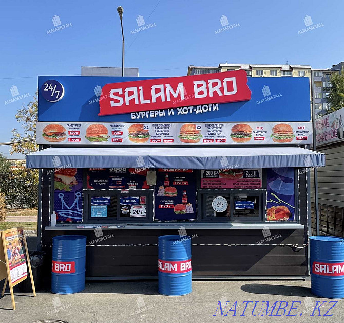Kiosks and pavilions. Production at the request of the Akimat Almaty - photo 5