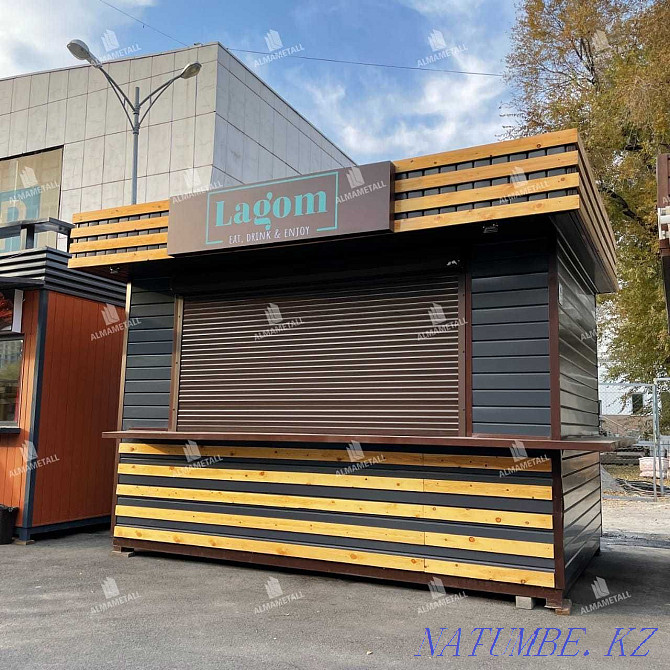 Kiosks and pavilions. Production at the request of the Akimat Almaty - photo 6