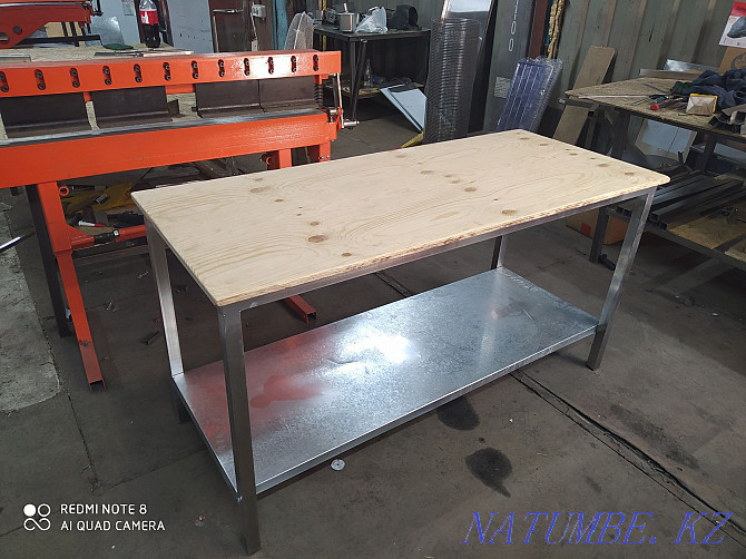 Stainless steel table, cutting table Almaty - photo 8