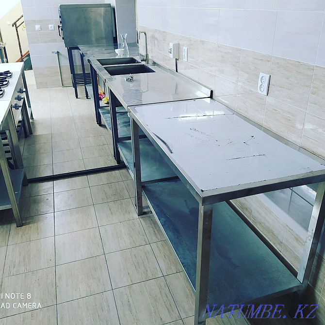 Stainless steel table, cutting table Almaty - photo 5