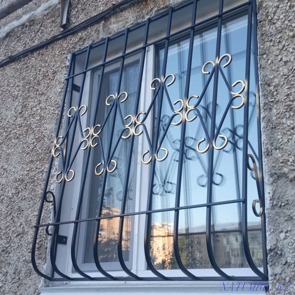 Lattices on windows, fences, gates. Rudnyy - photo 5