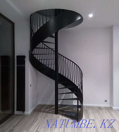 Design, manufacture and installation of loft-style stairs to order. Almaty - photo 2
