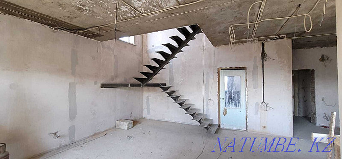 Design, manufacture and installation of loft-style stairs to order. Almaty - photo 4