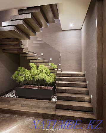 Design, manufacture and installation of loft-style stairs to order. Almaty - photo 8