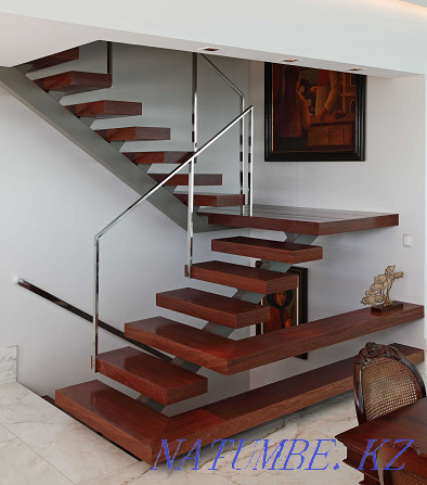 Design, manufacture and installation of loft-style stairs to order. Almaty - photo 6