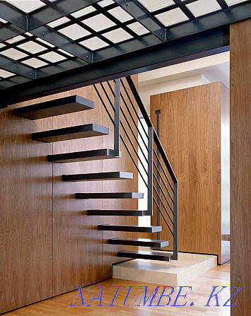 Design, manufacture and installation of loft-style stairs to order. Almaty - photo 5