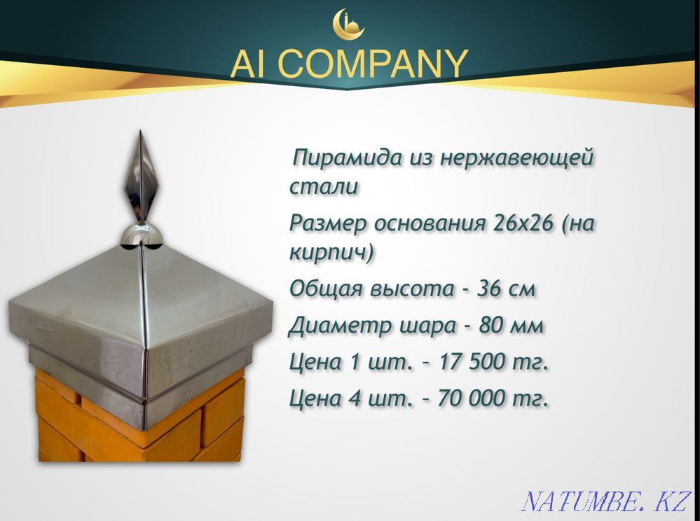 Жарты айлар (айшықтар, айшықтар) және күмбездер  Петропавл - изображение 6