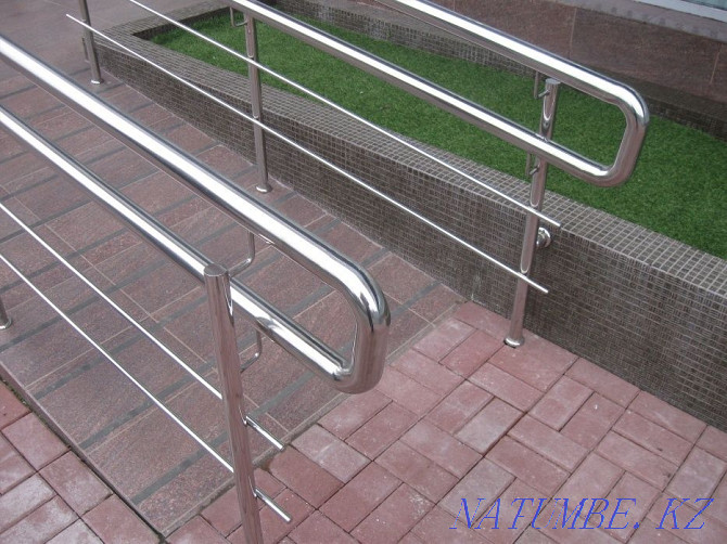 RAILING made of stainless steel from 7 500 running meters. Stainless steel railing Astana - photo 4