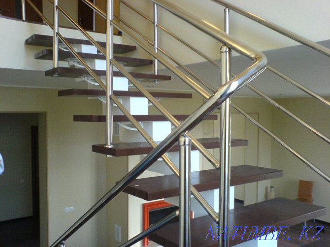 RAILING made of stainless steel from 7 500 running meters. Stainless steel railing Astana - photo 6