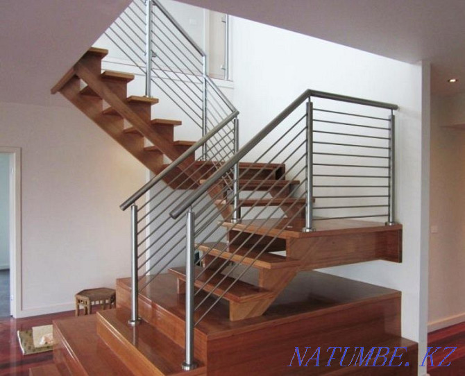 RAILING made of stainless steel from 7 500 running meters. Stainless steel railing Astana - photo 1
