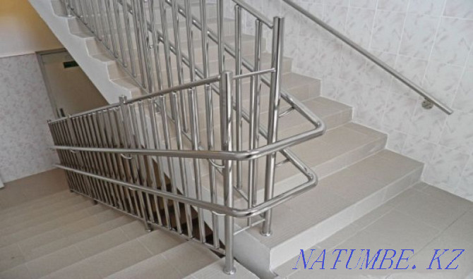 RAILING made of stainless steel from 7 500 running meters. Stainless steel railing Astana - photo 2