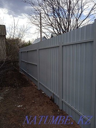 Installation of fences. Greenhouses. Electric welding Petropavlovsk - photo 1