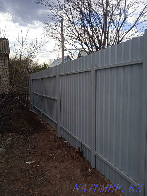 Установка заборов.Теплицы.Электросварка Петропавловск - изображение 1