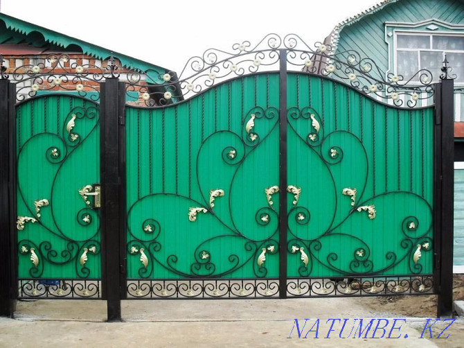 Let's make gate with a gate, fences, canopies, etc. Petropavlovsk - photo 1