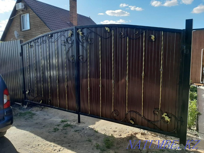 Let's make gate with a gate, fences, canopies, etc. Petropavlovsk - photo 4