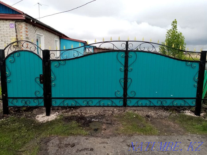 Let's make gate with a gate, fences, canopies, etc. Petropavlovsk - photo 5