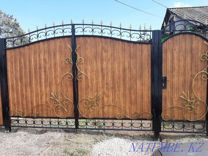 Let's make gate with a gate, fences, canopies, etc. Petropavlovsk - photo 2