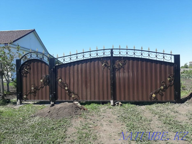 Let's make gate with a gate, fences, canopies, etc. Petropavlovsk - photo 7