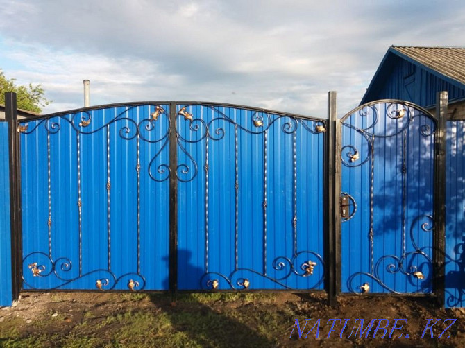 Let's make gate with a gate, fences, canopies, etc. Petropavlovsk - photo 8