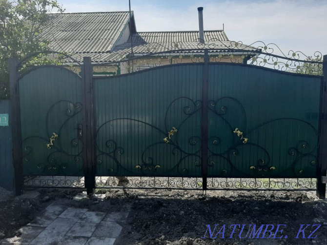 Let's make gate with a gate, fences, canopies, etc. Petropavlovsk - photo 6