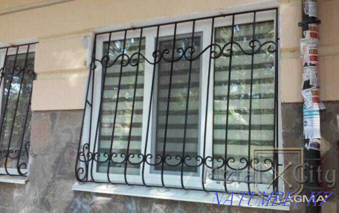 Window bars, door bars, metal gates. Almaty - photo 4