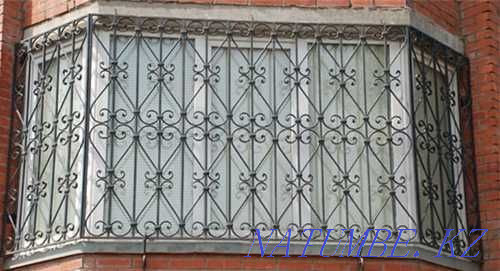 Window bars, door bars, metal gates. Almaty - photo 5