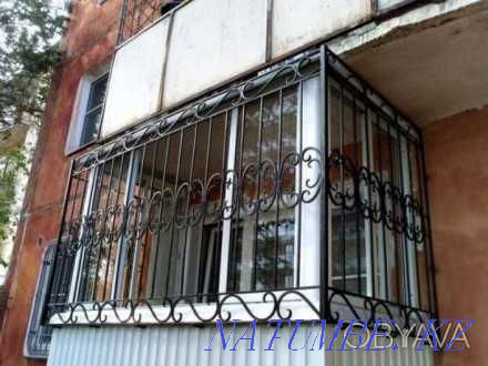 Window bars, door bars, metal gates. Almaty - photo 3
