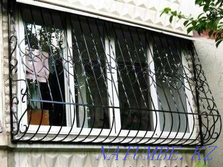 Window bars, door bars, metal gates. Almaty - photo 2