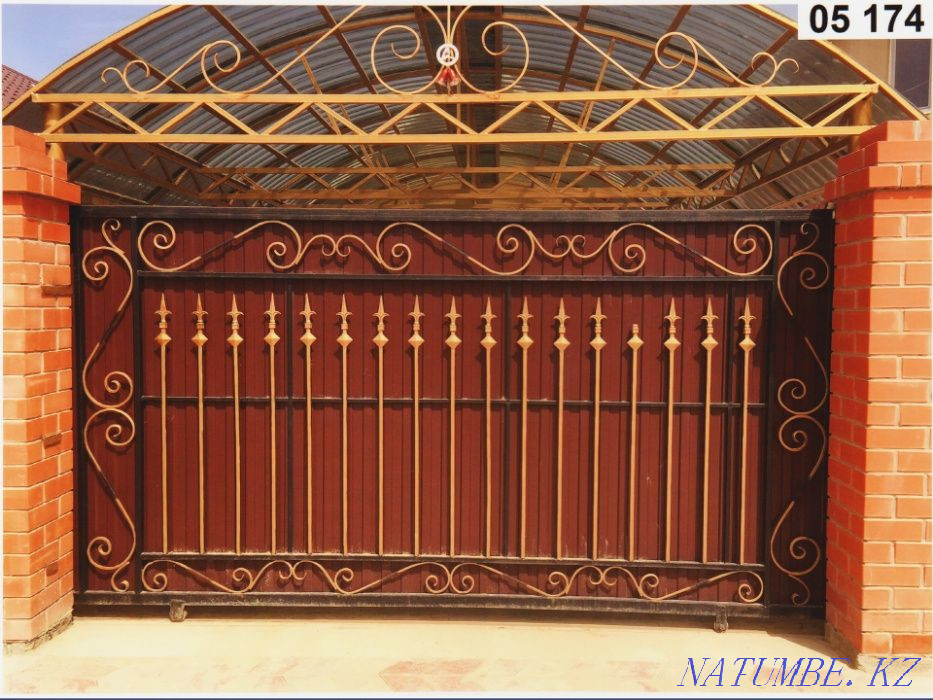 ИП Саржанов Изготовления Навесов ,ворот,калитки,решетки,перила Атырау - изображение 2