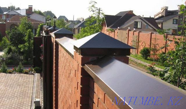 Колпак канек профлист черепица каскад штакетник водослив карниз Атырау - изображение 1