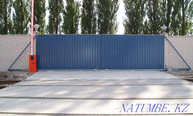 Industrial sliding and swing gates with automation / manufacturing Almaty - photo 4