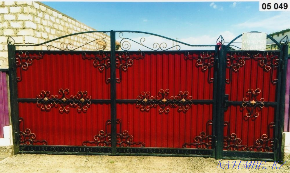 Ворота,Решетки,Перила,Калитки,Козырьки,Шлагбаум,Рольставни,РольВорота Атырау - изображение 4