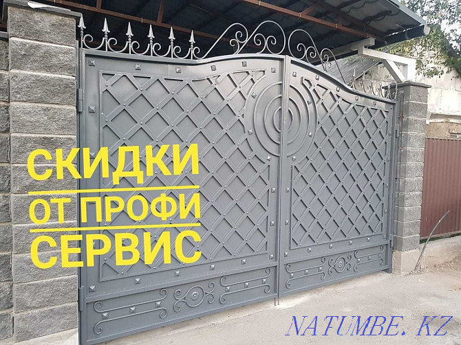 Gates oar or retractable Almaty in installments Almaty - photo 1