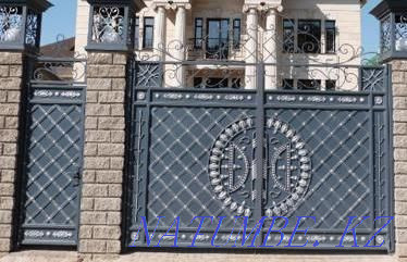 The gate is ready (catalog via whatsapp). Khromtau - photo 6