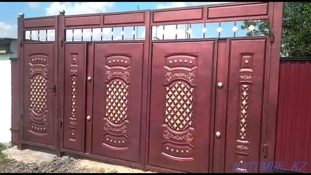 The gate is ready (catalog via whatsapp). Khromtau - photo 7