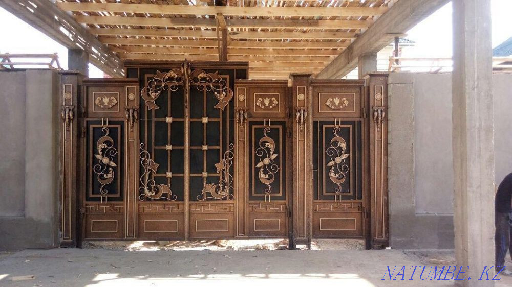 The gate is ready (catalog via whatsapp). Khromtau - photo 2