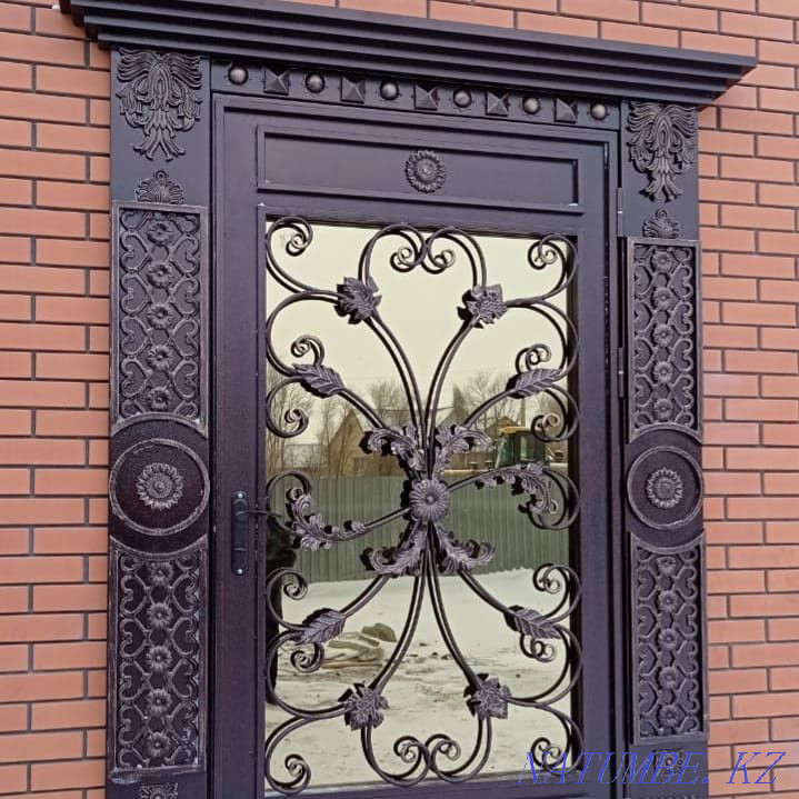 Қақпалар, есіктер, торлар, қоршаулар, шыңдар, торлар, соғу, соғылған бұйымдар  Павлодар  - изображение 1