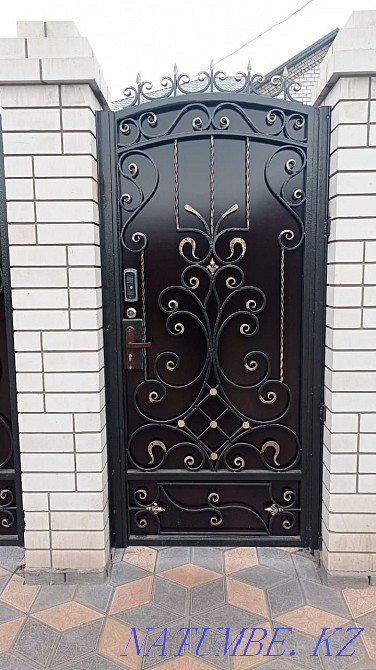 Қақпалар, есіктер, торлар, қоршаулар, шыңдар, торлар, соғу, соғылған бұйымдар  Павлодар  - изображение 4