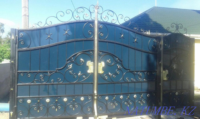 Двери, ворота, решетки, оградки, перила, беседки, павильоны, лестницы. Павлодар - изображение 1