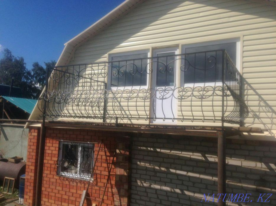 Двери, ворота, решетки, оградки, перила, беседки, павильоны, лестницы. Павлодар - изображение 5
