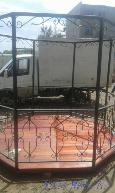 Двери, ворота, решетки, оградки, перила, беседки, павильоны, лестницы. Павлодар - изображение 8