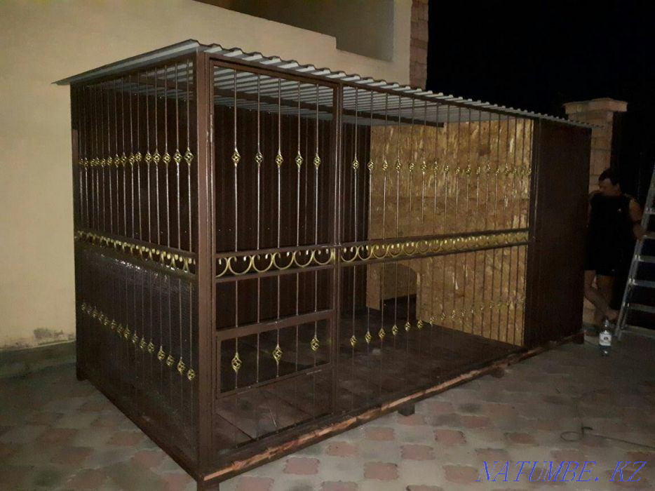 Двери, ворота, решетки, оградки, перила, беседки, павильоны, лестницы. Павлодар - изображение 3