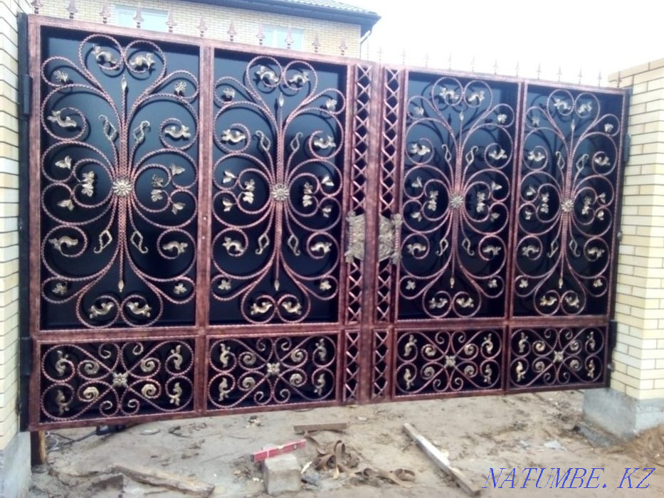 Кіру есіктері, соғылған қақпалар, соғылған қоршаулар, павильондар.  Павлодар  - изображение 7