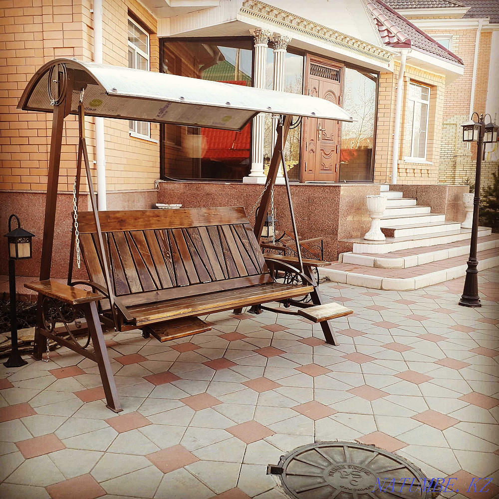 Garden swing, outdoor Kostanay - photo 7