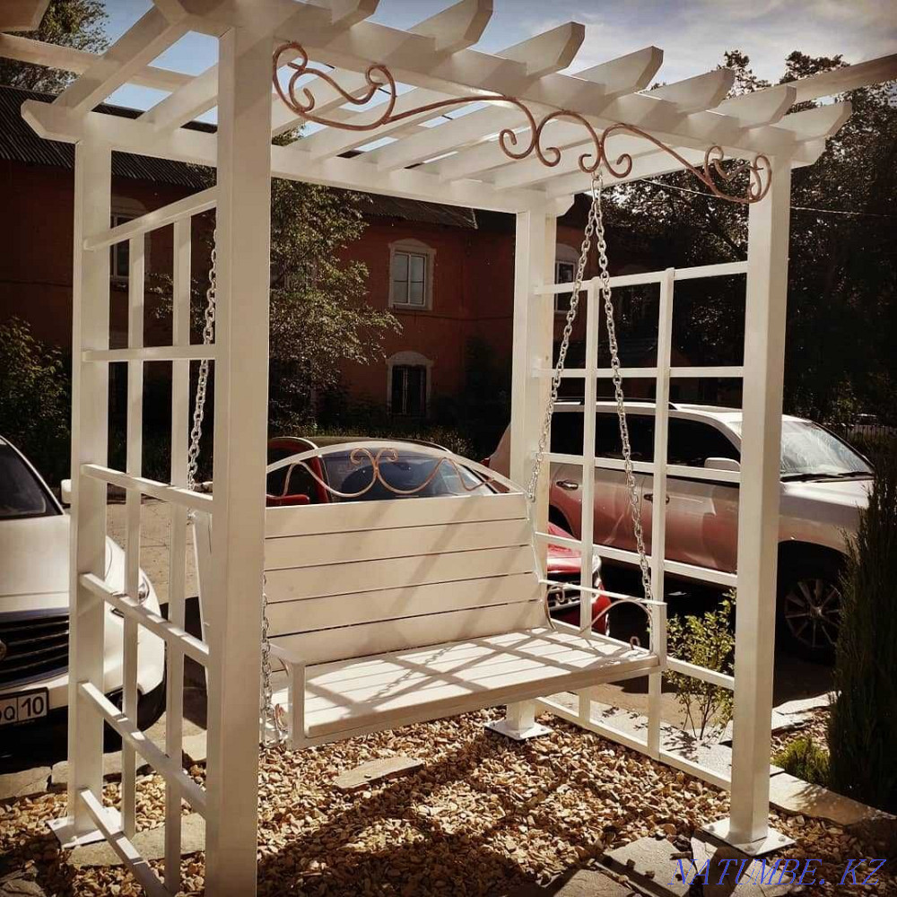 Garden swing, outdoor Kostanay - photo 8