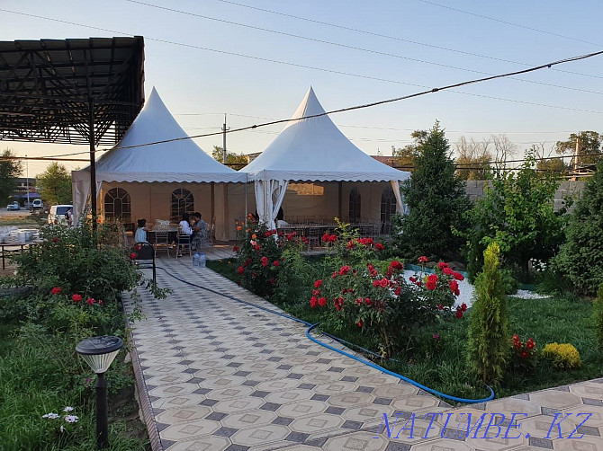 Awning for summer cafe terraces Almaty - photo 4