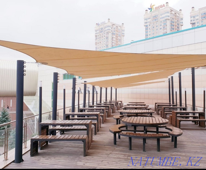 Awning for summer cafe terraces Almaty - photo 3