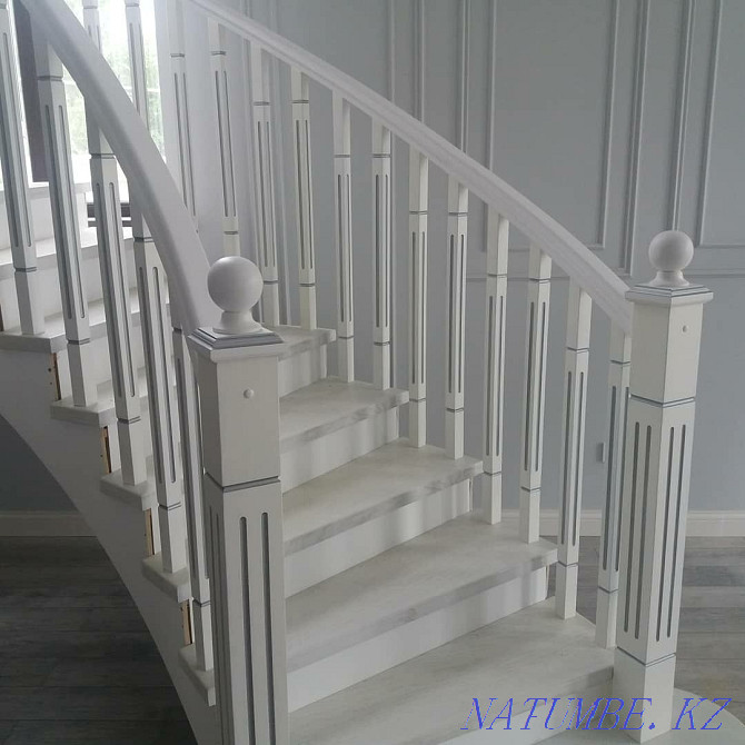 Stairs. Manufacturing and assembly. Almaty - photo 6